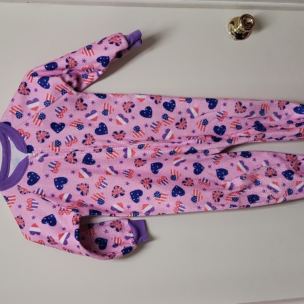Pink Footed Blanketsleeper PJ